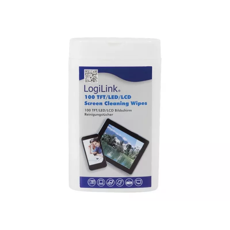 Įrangos valymo sausos šluostės LogiLink RP0010