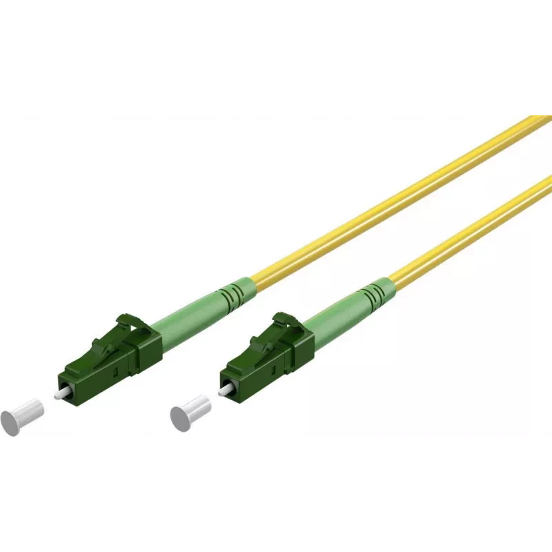 Goobay 59635 šviesolaidinis kabelis 25 m LC/APC FTTH OS2 geltonas (59635)