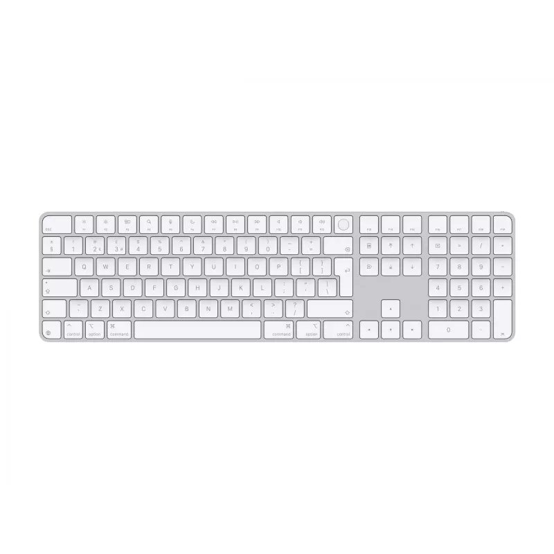 Apple Magic klaviatūra Universal USB + Bluetooth QWERTY English White