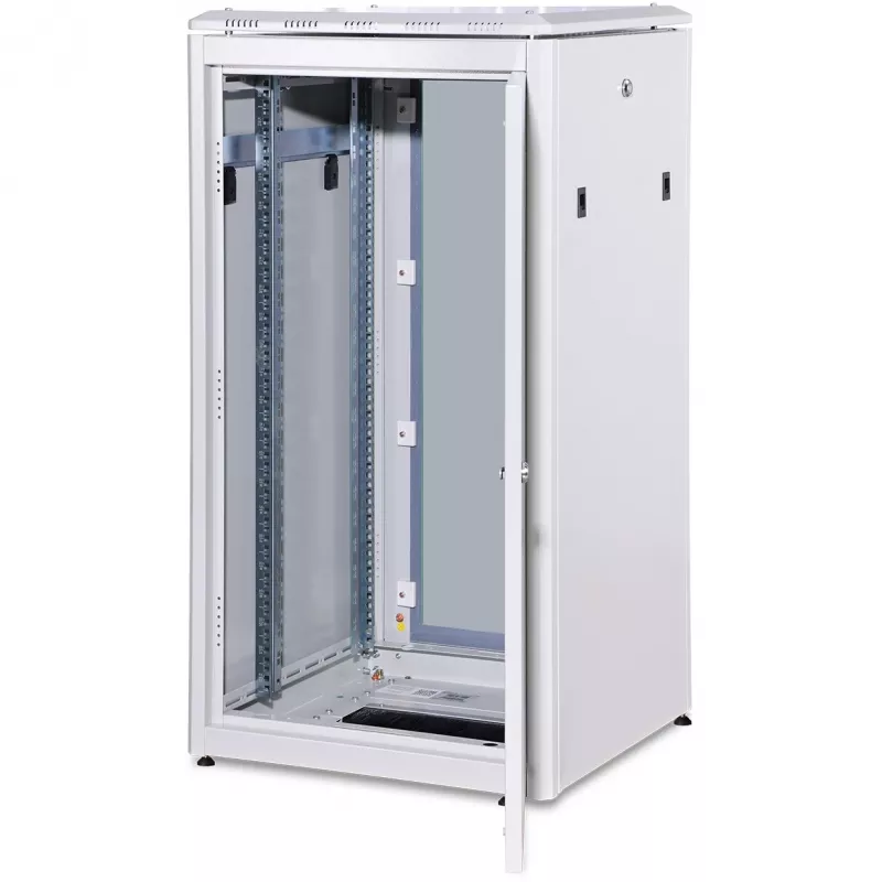 DIGITUS Professional Unique DN-19 22U-6/6-1 - spinta - šviesiai pilka, RAL 7035 - 22U - 48,3 cm (19) (DN-19 22U-6/6-1)