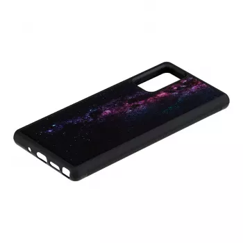 Apsauginis telefono dėklas iKins, skirtas Samsung Galaxy Note 20 — Paukščių Tako juoda