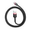 kabelis Micro USB Baseus Cafule 1.5A 2m (raudona ir juoda)