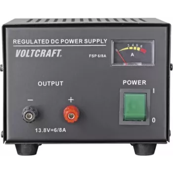 Voltcraft laboratorinis maitinimo šaltinis, fiksuota įtampa FSP-1136 13,8 - 13,8 V/DC 6 - 6 A 85 W 1 x (FSP-1136)