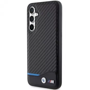 BMW | BMHCS23FE22NBCK | Užpakalinis dangtelis | Samsung | Galaxy S23 FE | Oda anglis | Juoda