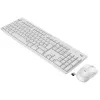 Logitech MK295 Silent - klaviatūros ir pelės rinkinys - belaidis - 2,4 GHz - itališka - balkšva