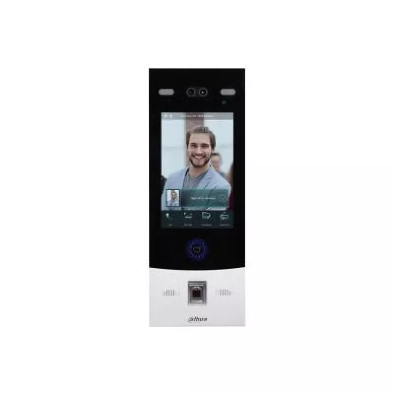 Dahua Technology VTO7541G-S3 veido atpažinimo terminalas LCD 2 MP 20,3 cm (8 colių) sidabrinis