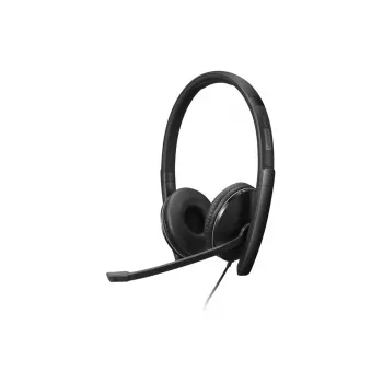 Lenovo 4XD1M45627 ausinės / ausinės su mikrofonu Laidinės Ant galvos USB Type-C Juoda