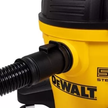 Drėgnas/sausas dulkių siurblys DeWalt AT-DXV23P-QT, 800 W, 23 L, 19 kPa, HEPA, 65 dB