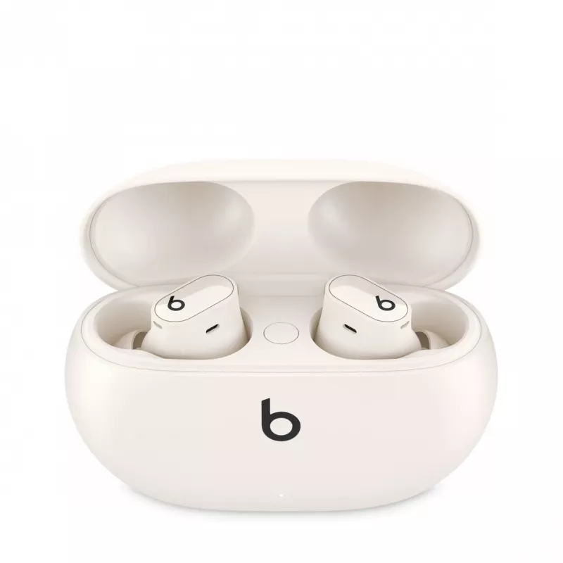 Beats Studio Buds + belaidės ausinės – dramblio kaulo spalvos