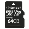 Atminties kortelė Intenso 64GB MicroSDXC UHS-I Class 10 3433490