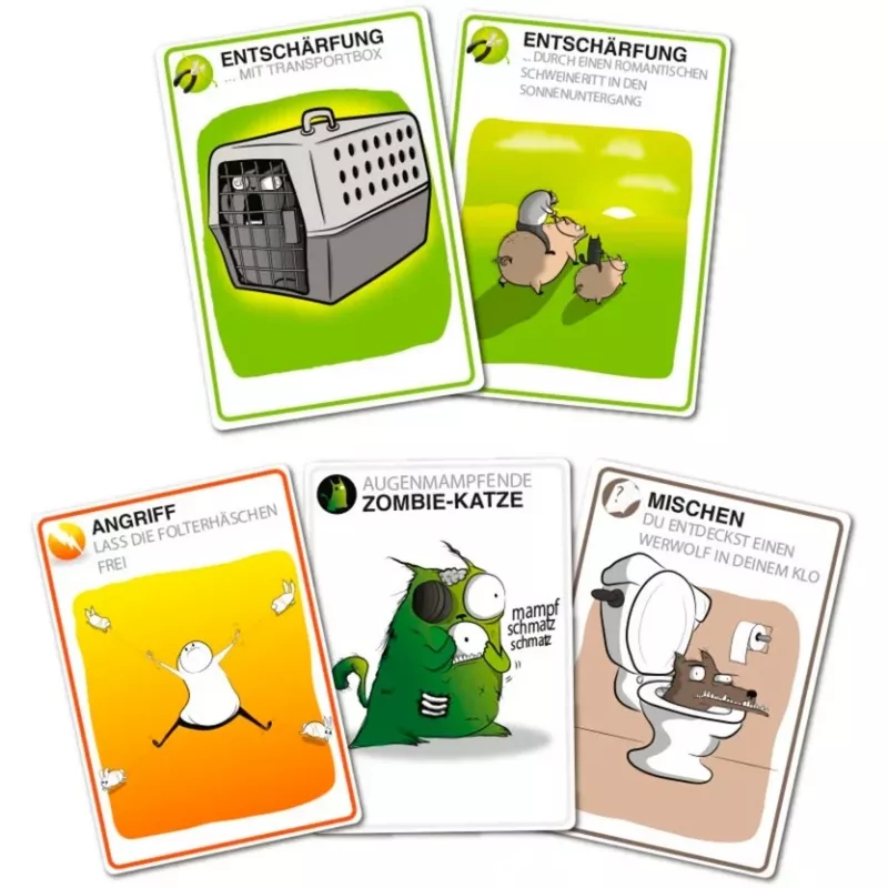 Exploding Kittens - NSFW leidimas, kortų žaidimas