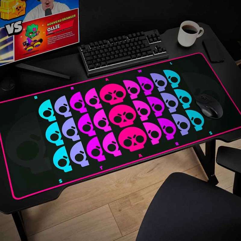 Subsonic žaidimų pelės kilimėlis XXL Brawl Stars Skull Repeater