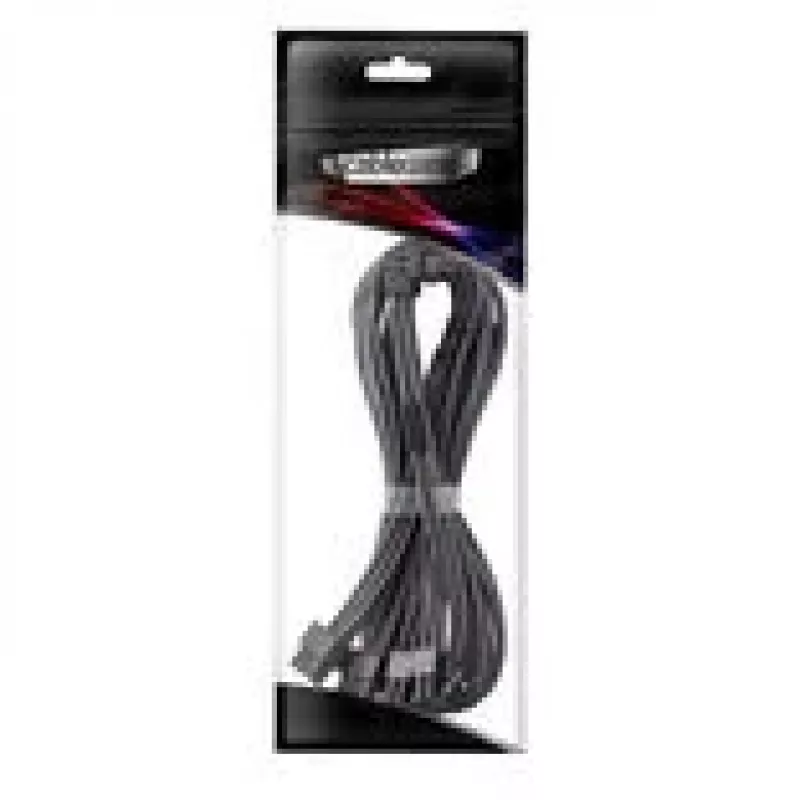 CableMod C-Series Pro kabelis Assembly Variant B 90 cm 16 kontaktų į 4×8 kontaktų PCIe anglies pluošto