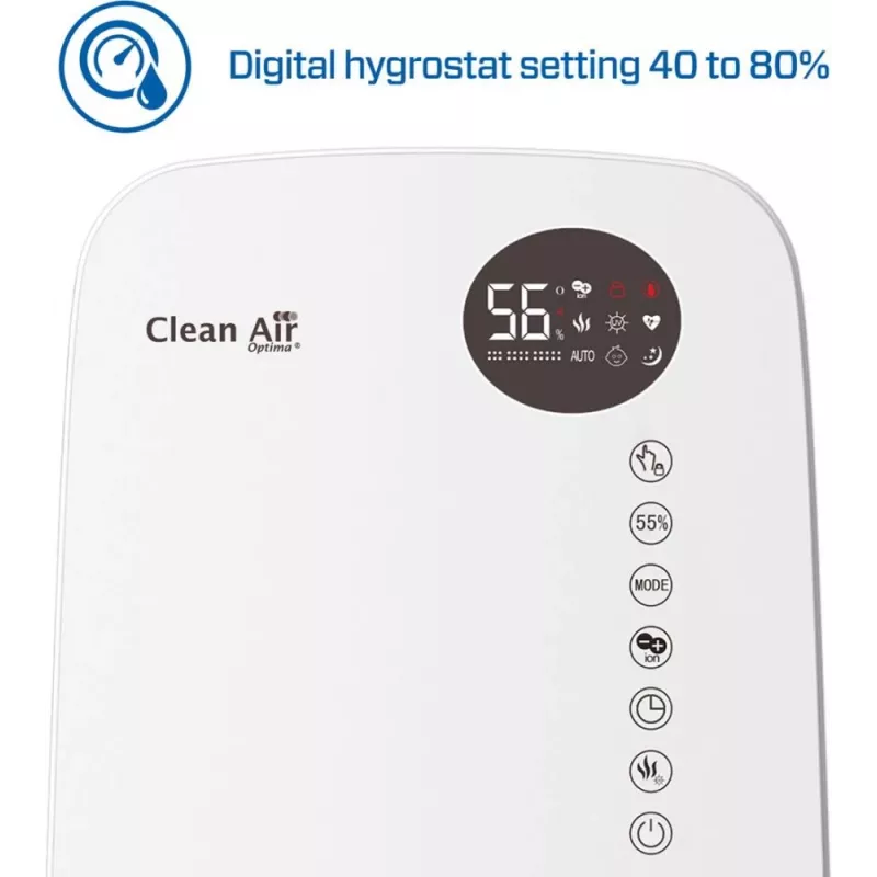 Drėkintuvas su JONIZATORIUMI / CA-607WSMART Clean Air Optima
