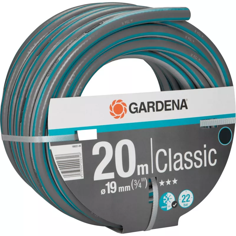 Garden Hose Gardena 18022-20 20 m Above Ground PVC Pilka Oranžinė