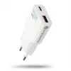 Universalus USB sieninis įkroviklis everActive SC-380Q Super plonas QC 3.0 — greitasis įkrovimas Quick Charge 3.0, kompaktiška konstrukcija