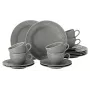 Porcelianinis kavos servizas SELECT Beat Color Glaze 6 asmenims, baltas