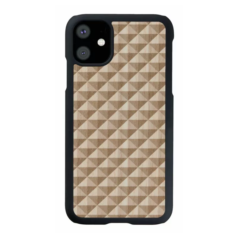 man and wood apsauginis dėklas iPhone 11 šarvuotas juodas — apsauginis dėklas iPhone 11