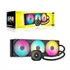 AIO skysčio procesoriaus aušintuvas CORSAIR WAK iCUE LINK TITAN 420 RX 420 mm RGB