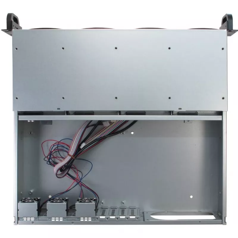 Inter-Tech IPC 2U-2404S - Rack - įmontuojamas - 2U - micro ATX