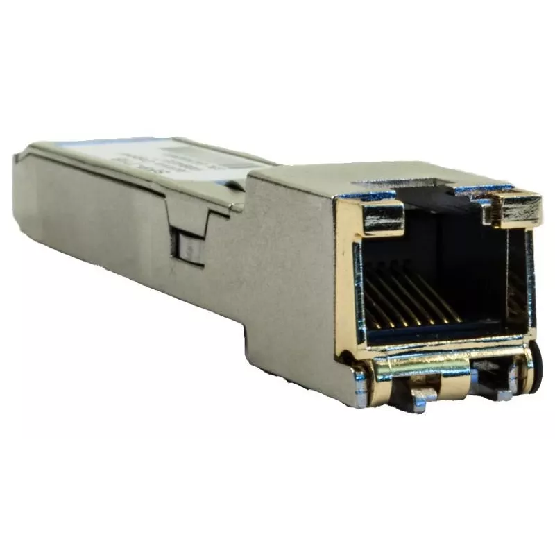 SFP, 10GBit/s, Cat5/6/7, 100m Šis SFP yra Barox gaminys iš mūsų tinklo siųstuvų-imtuvų modulių asortimento. Originalus Barox gaminys — MPN: AC-SFP+-T.