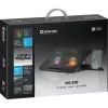 Nešiojamojo kompiuterio aušinimo padėklas DEFENDER NS-510 su 2 ventiliatoriais, 2 USB prievadais ir RGB apšvietimu