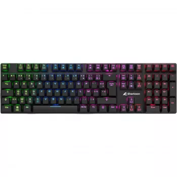 PureWriter RGB, Gaming Keyboard juoda, FR išdėstymas, Kailh Choc Low Profile Blue