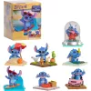 Stitch filmo akimirkų aklosios dėžutės, žaidimo figūrėlė, asorti prekė, viena figūrėlė