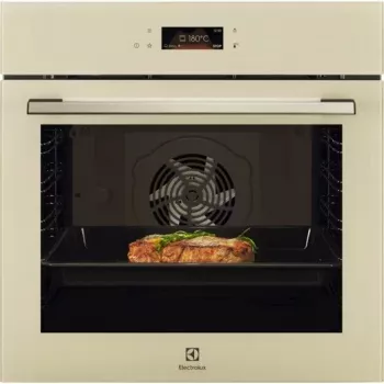 Įmontuojama orkaitė Electrolux LOE8F38S — 72 l, pirolizinis valymas, TFT ekranas, konvekcija, grilis, balta