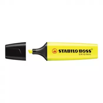 Žymeklis STABILO BOSS Originali, kaltinis antgalis, geltonas