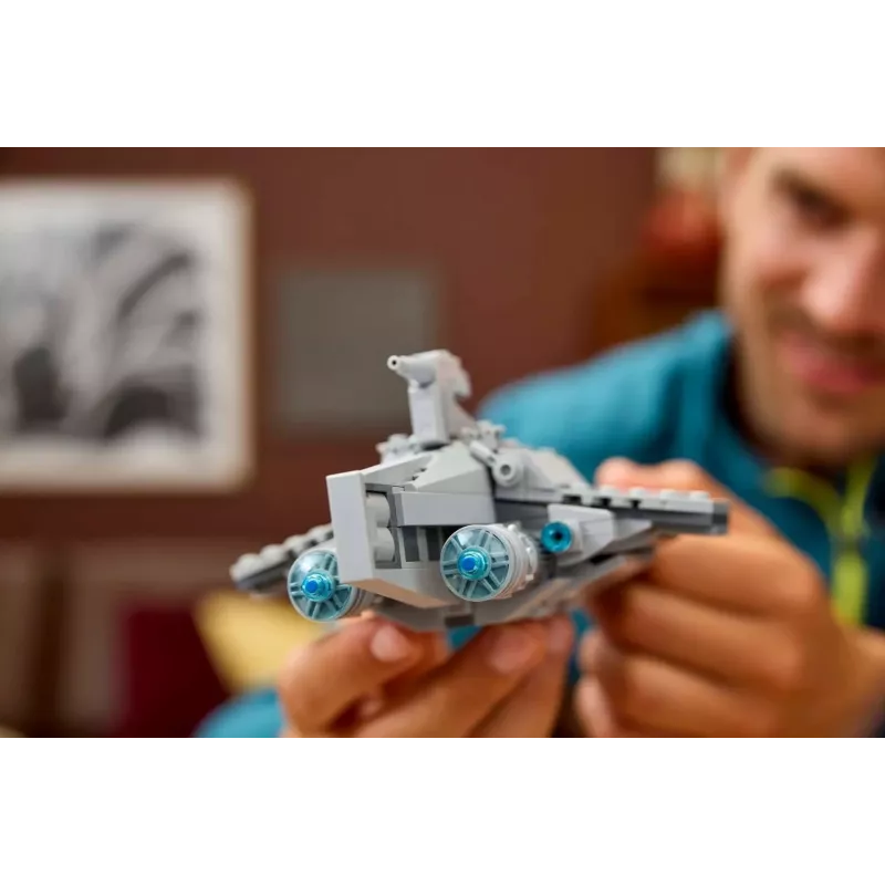 LEGO Star Wars Acclamator klasės atakos laivas, rinkinys 75404 — konstravimo rinkinys, 450 dalių, parodos modelis 130×150×230 mm