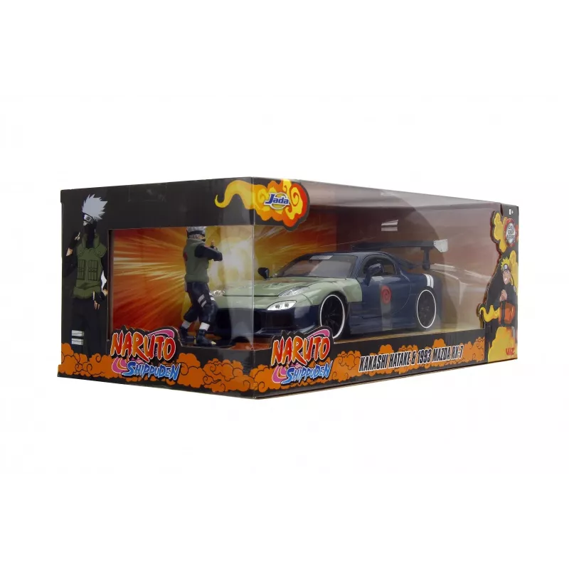 Jada Toys NARUTO - Kakashi Hatake & 1993 Mazda RX-7-1:24