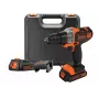 Juoda & Decker MT218KB grąžtas 800 RPM Juoda, oranžinė 1,46 kg