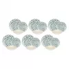 Pietų servizas 6 asmenims Rose&Tulipani R18420TA18 Sea Stones dizainas, 18 dalių
