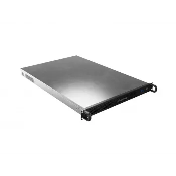 Rack Chassis Lanberg SC01-6501-12B 1U Juoda 8 Ventiliatoriai HDD SSD
