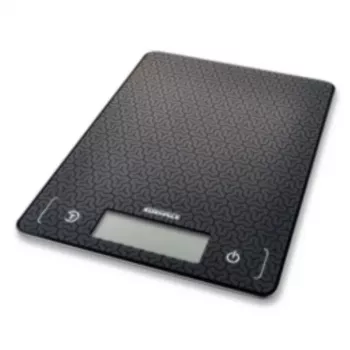 Elektroninė virtuvinė svarstyklė HERDEGEN Soehnle Page Comfort Mosaic Juoda — 10 kg, 1 g tikslumas, LCD, 229×191×20 mm