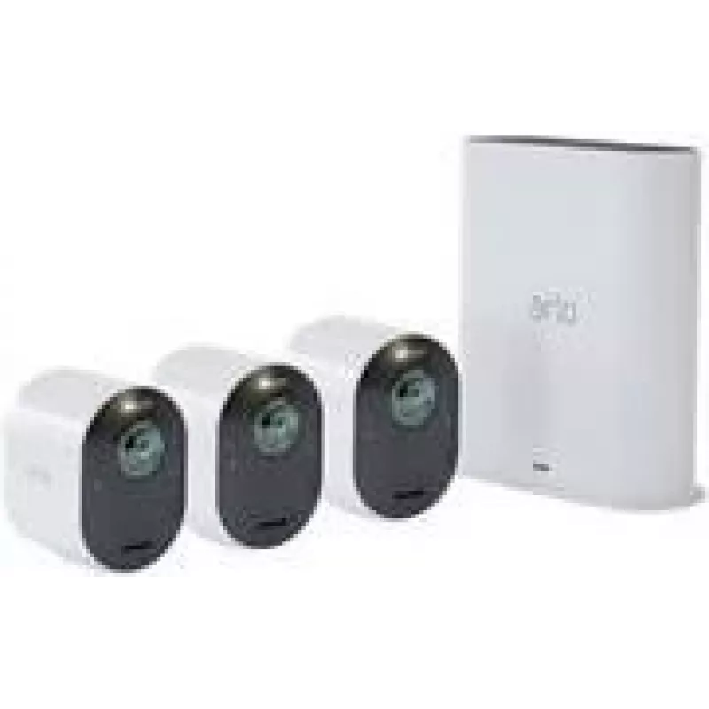 IP stebėjimo kamera Arlo Ultra 2 lauko stebėjimo kamera 3 kamerų rinkinys