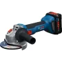 Bosch kampinis šlifuoklis GWS 18V-8 2x5.0Ah L (06019N9003)
