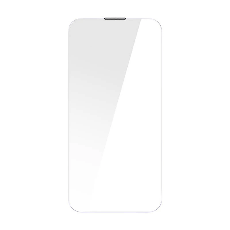 Grūdinto stiklo ekrano apsauga Baseus Crystal, skirta iPhone 14 Pro Max, 0,3 mm, atspari dulkėms, 2 vnt. pakuotėje