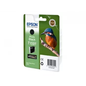 Kasetė EPSON Tinte Photo Juoda T1591 1 x 17 ml Ultrachrome Hi-Gloss2