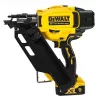 Vinių kalimo pistoletas DeWalt DCN930P2-QW belaidis, bešepetėlis, 30° kampinis