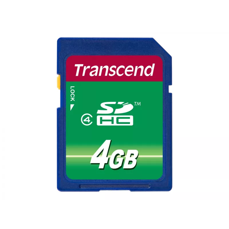 Atminties kortelė Transcend 4GB SDHC TS4GSDHC4