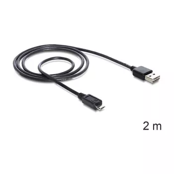 USB laidas DeLOCK EASY-USB 2.0-A Micro-B 2 m