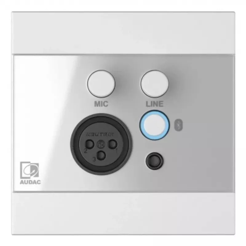 AUDAC WP225/W garso keitiklis Plienas, Balta
