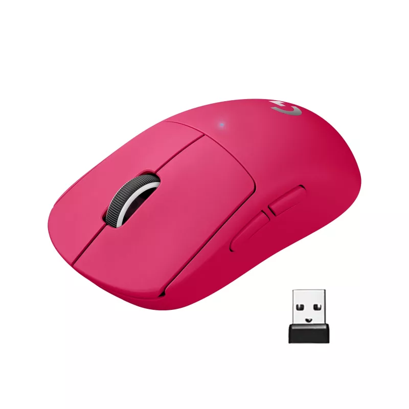 Logitech PRO X SUPERLIGHT belaidė pelė Purpurinė (910-005957)