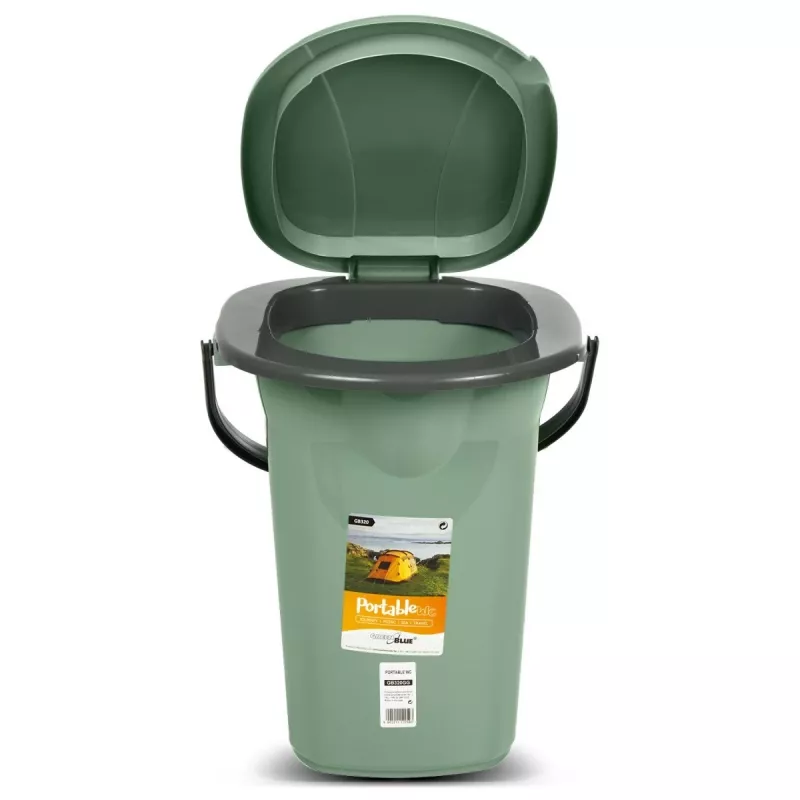 Nešiojamo tualeto kibiras „GreenBlue GB320GG“ — lengvas nešiojamo tualeto kibiras, modelis GB320GG