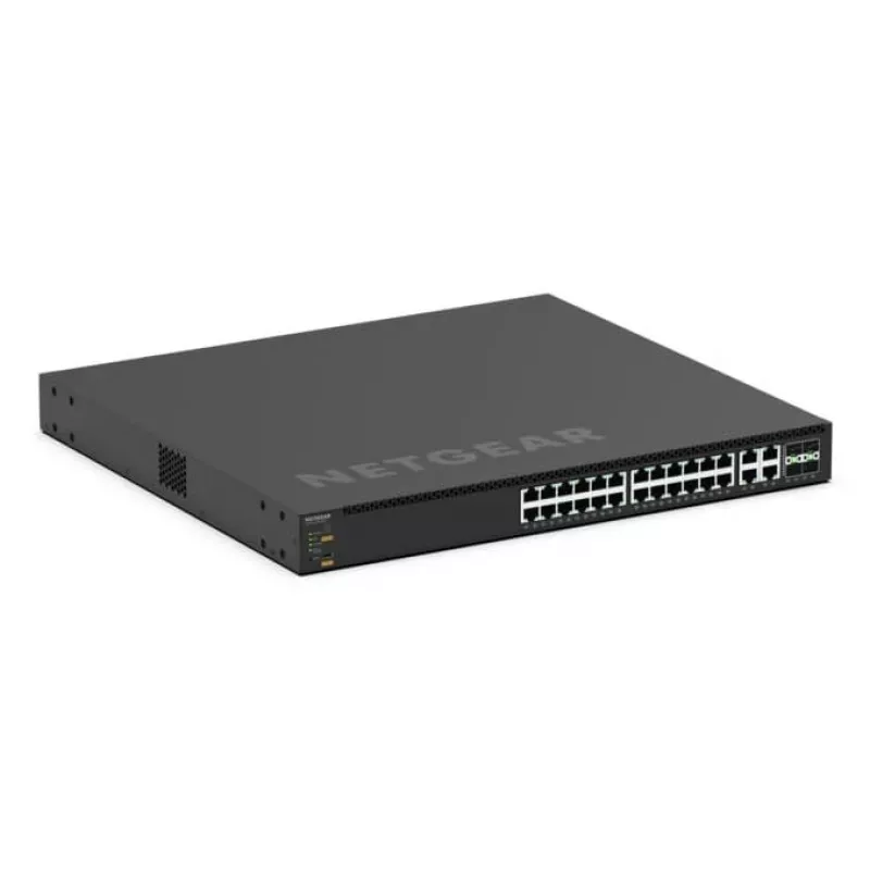 NETGEAR MSM4332 Valdomas L3 Power over Ethernet (PoE) 1U Juoda