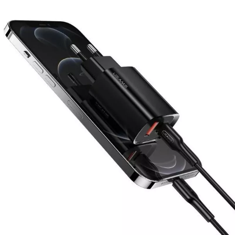 Įkroviklis usams T35 20W PD3 USB-C į USB greitasis įkrovimo adapteris