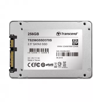 SSD diskas Transcend 256GB 2.5 colio SATA3 TS256GSSD370S