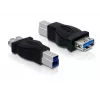 DELOCK USB adapteris USB 3.0-B M į USB 3.0-A FM 65179